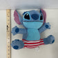 Preowned Lilo & Stitch Blue Stitch Alien Dog Character Plush Dolls LOT of 2 - Warehouse Toys