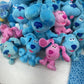 Preowned LOT 11 lbs Blue's Clues Character Dog Stuffed Plush Dolls Magenta Blue - Warehouse Toys