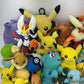 Preowned LOT 11 lbs Pokemon Stuffed Animals Mixed Characters Pikachu Gengar - Warehouse Toys