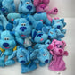 Preowned LOT 12 lbs Blue's Clues Dog Stuffed Plush Toys Magenta Blue Characters - Warehouse Toys