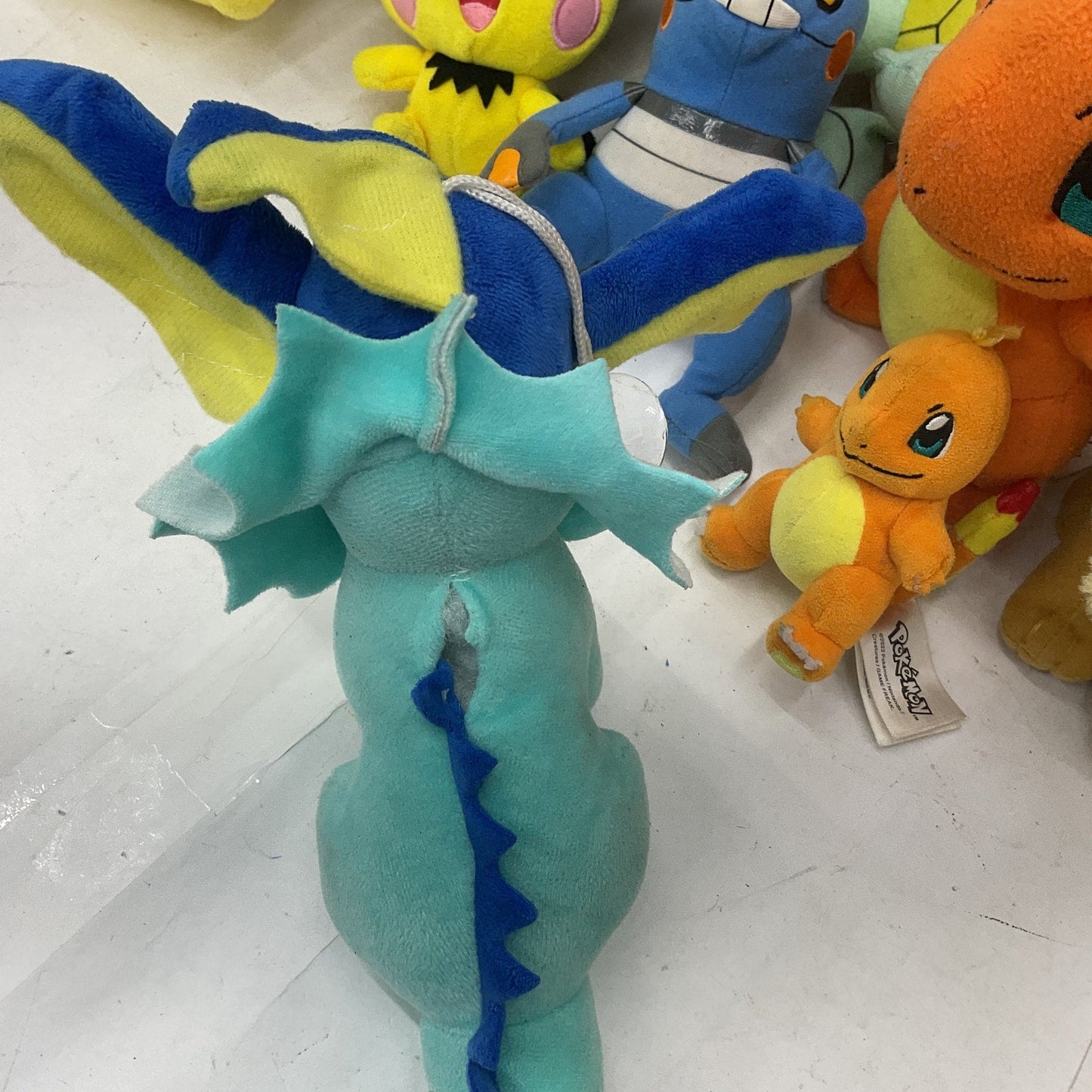 Preowned LOT 12 lbs Pokemon Stuffed Animals Mixed Characters Charmander Pichu - Warehouse Toys