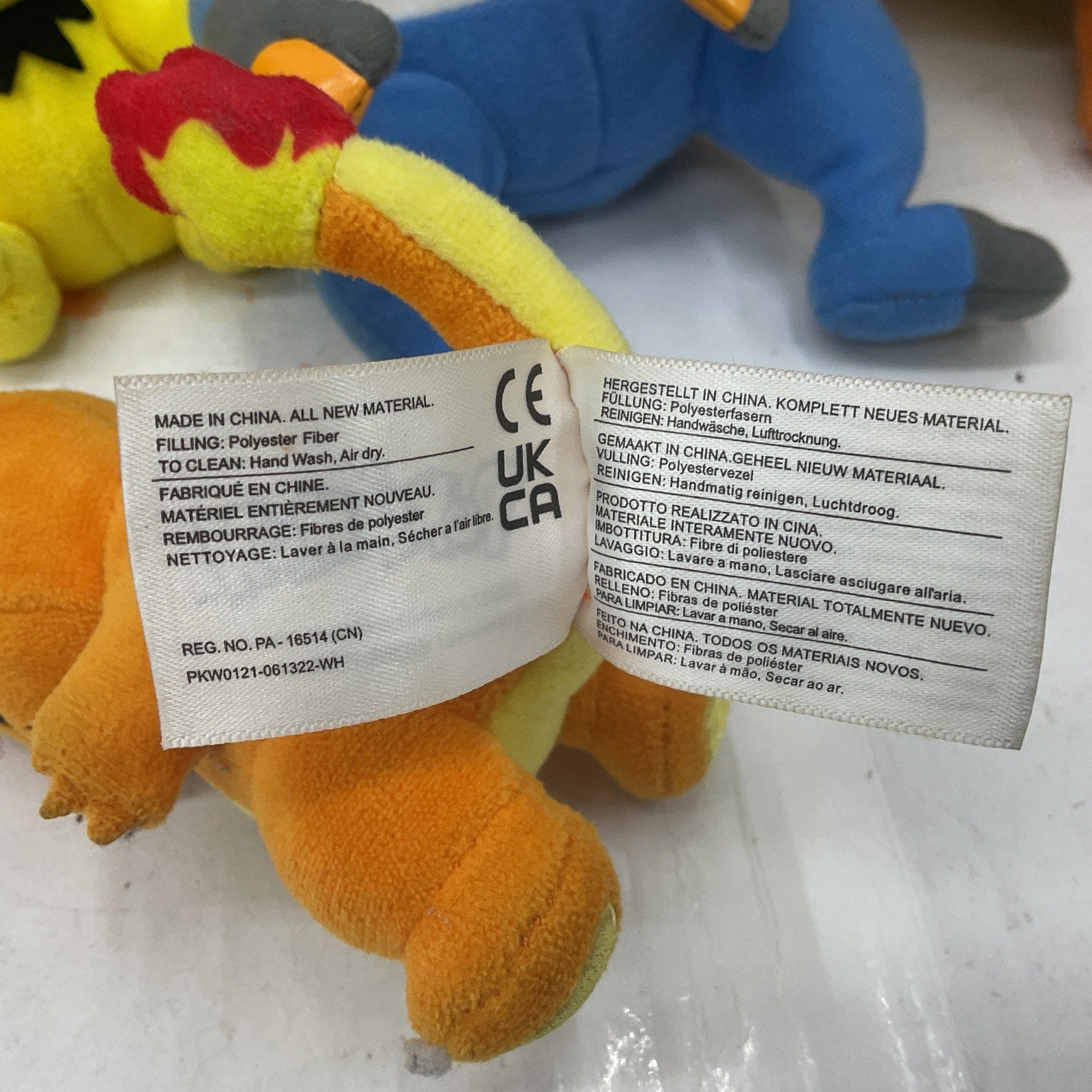 Preowned LOT 12 lbs Pokemon Stuffed Animals Mixed Characters Charmander Pichu - Warehouse Toys