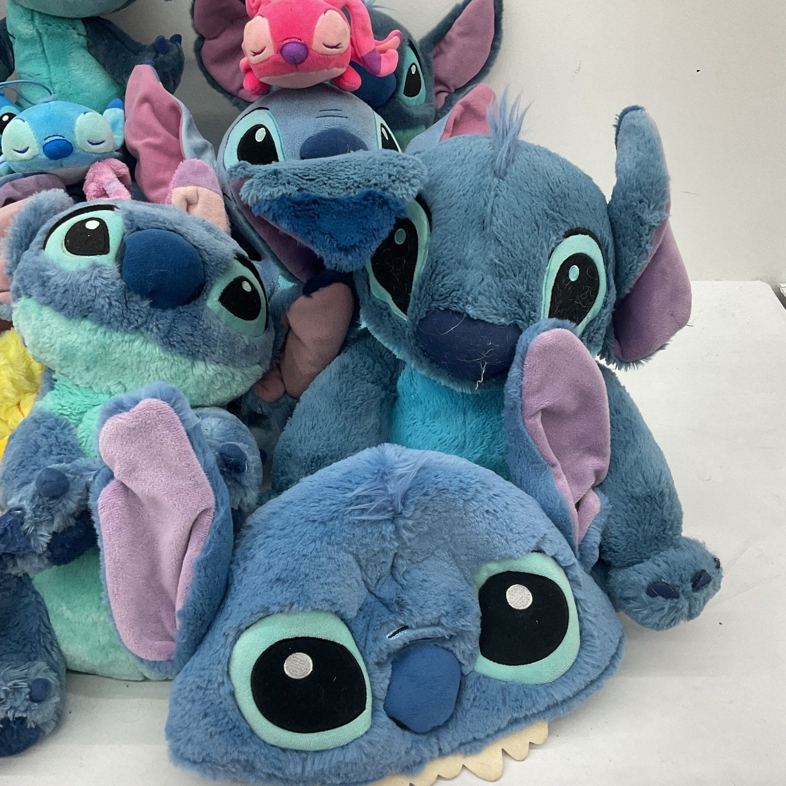 Preowned LOT 13 lbs Disney Lilo & Stitch Angel Plush Dolls Stuffed Toys Mix - Warehouse Toys