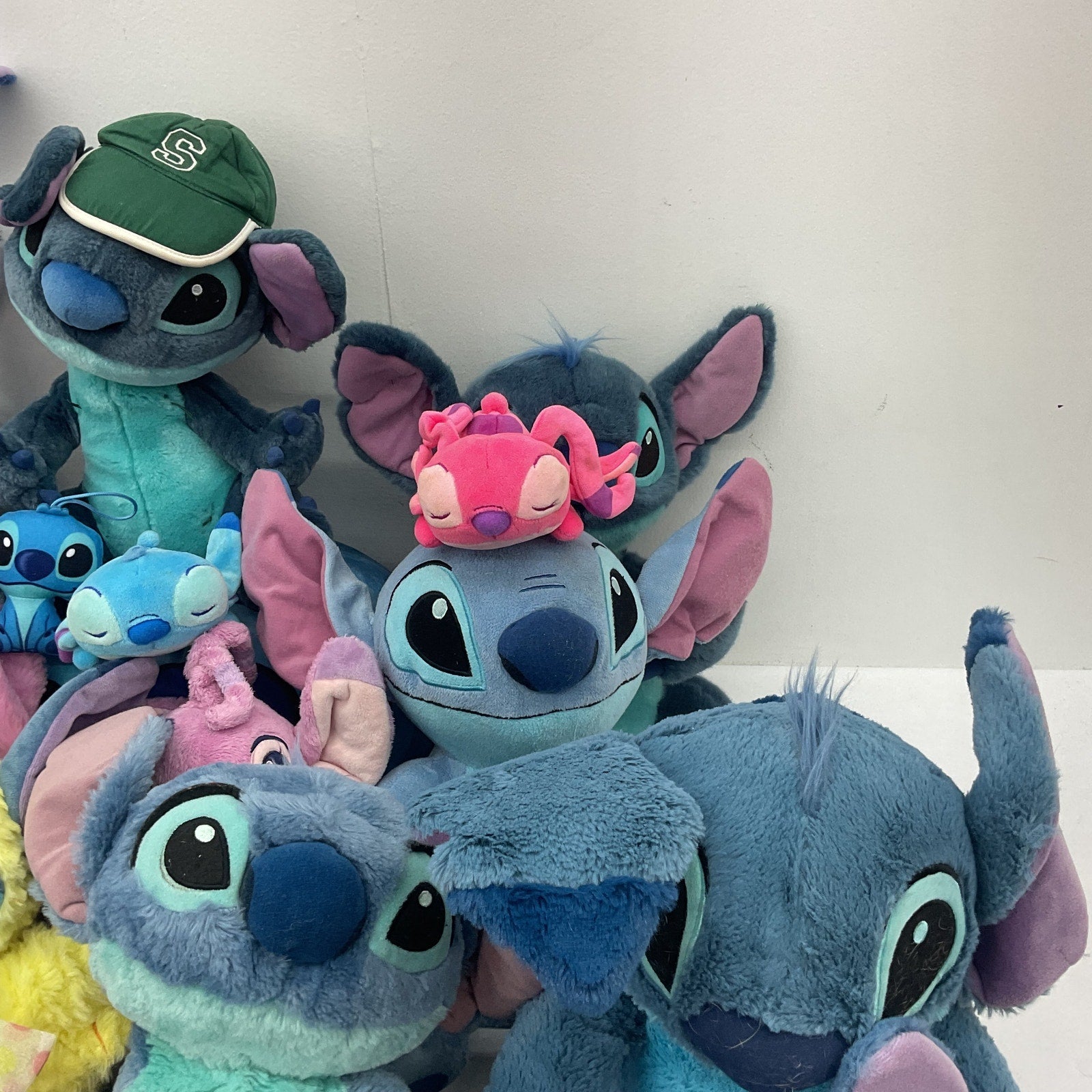 Preowned LOT 13 lbs Disney Lilo & Stitch Angel Plush Dolls Stuffed Toys Mix - Warehouse Toys