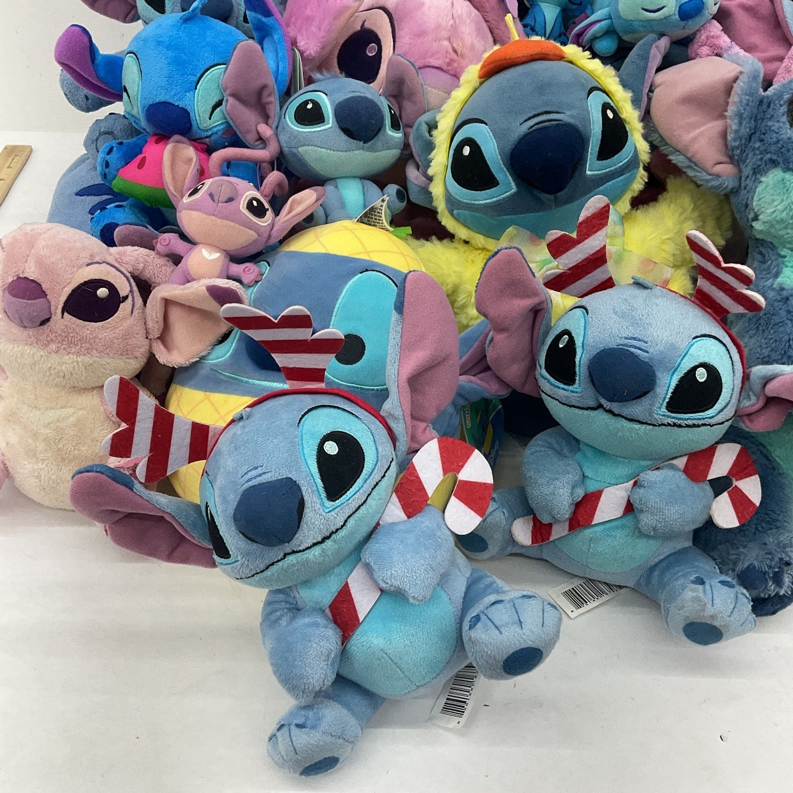 Preowned LOT 13 lbs Disney Lilo & Stitch Angel Plush Dolls Stuffed Toys Mix - Warehouse Toys