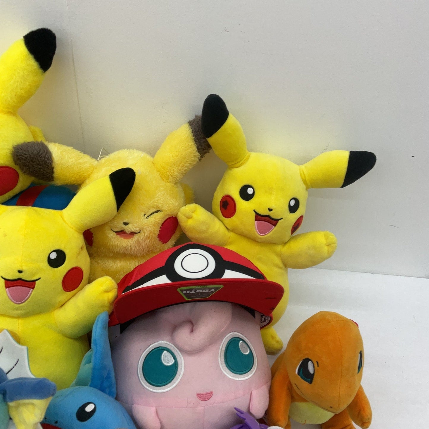 Preowned LOT 13 lbs Pokemon Stuffed Animals Mix Characters Jiggly Puff Bulbasaur - Warehouse Toys