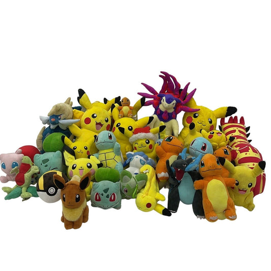 Preowned LOT 14 lbs Pokemon Stuffed Animals Typhlosion Primal Groudon RARE - Warehouse Toys