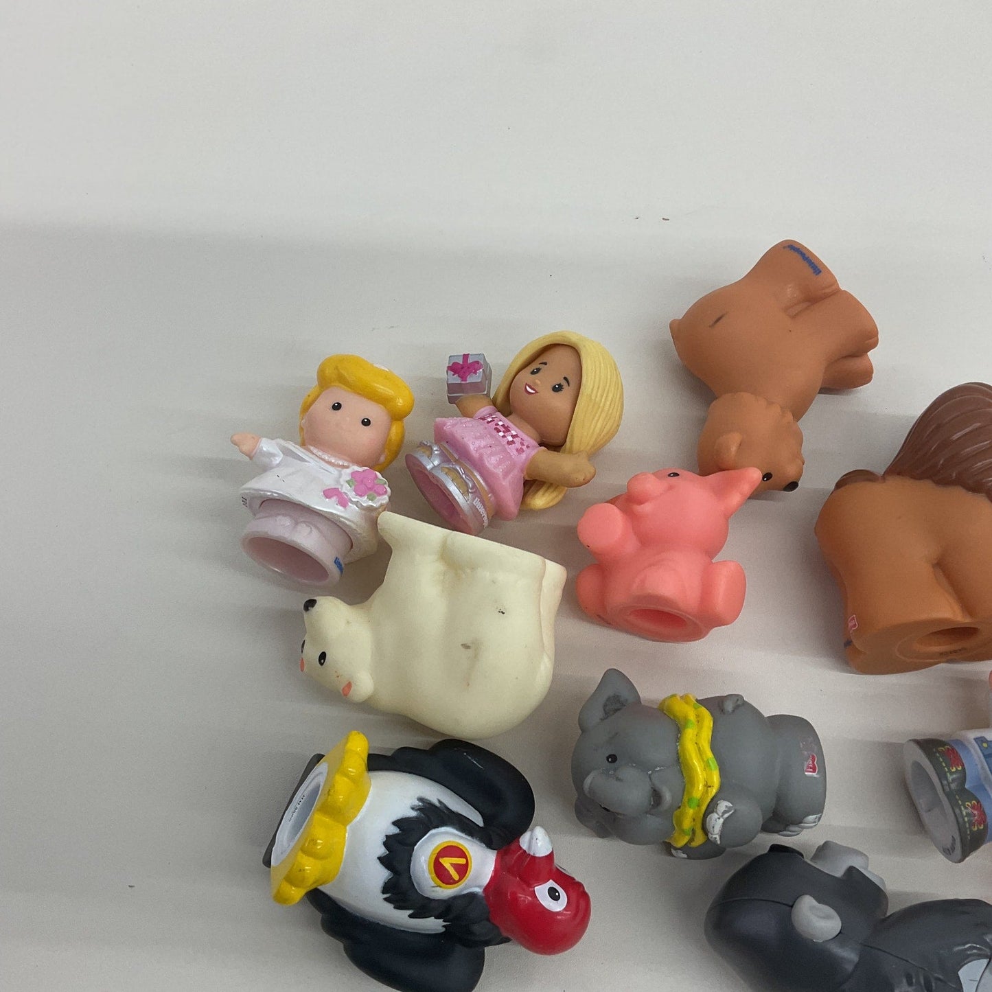 Preowned LOT 3+ lbs Little People Chunky Fisher Price Character Toy Figures - Warehouse Toys