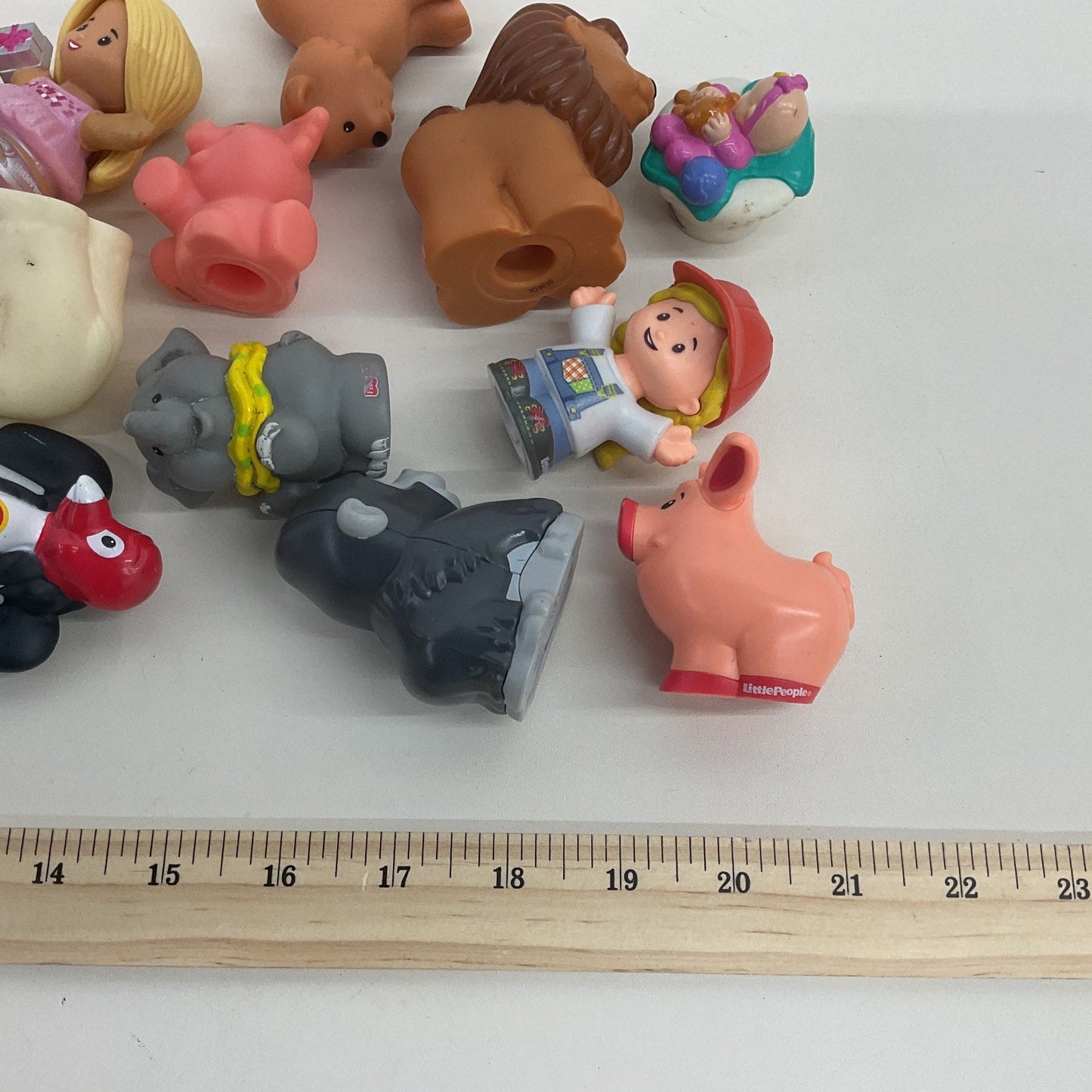 Preowned LOT 3+ lbs Little People Chunky Fisher Price Character Toy Figures - Warehouse Toys