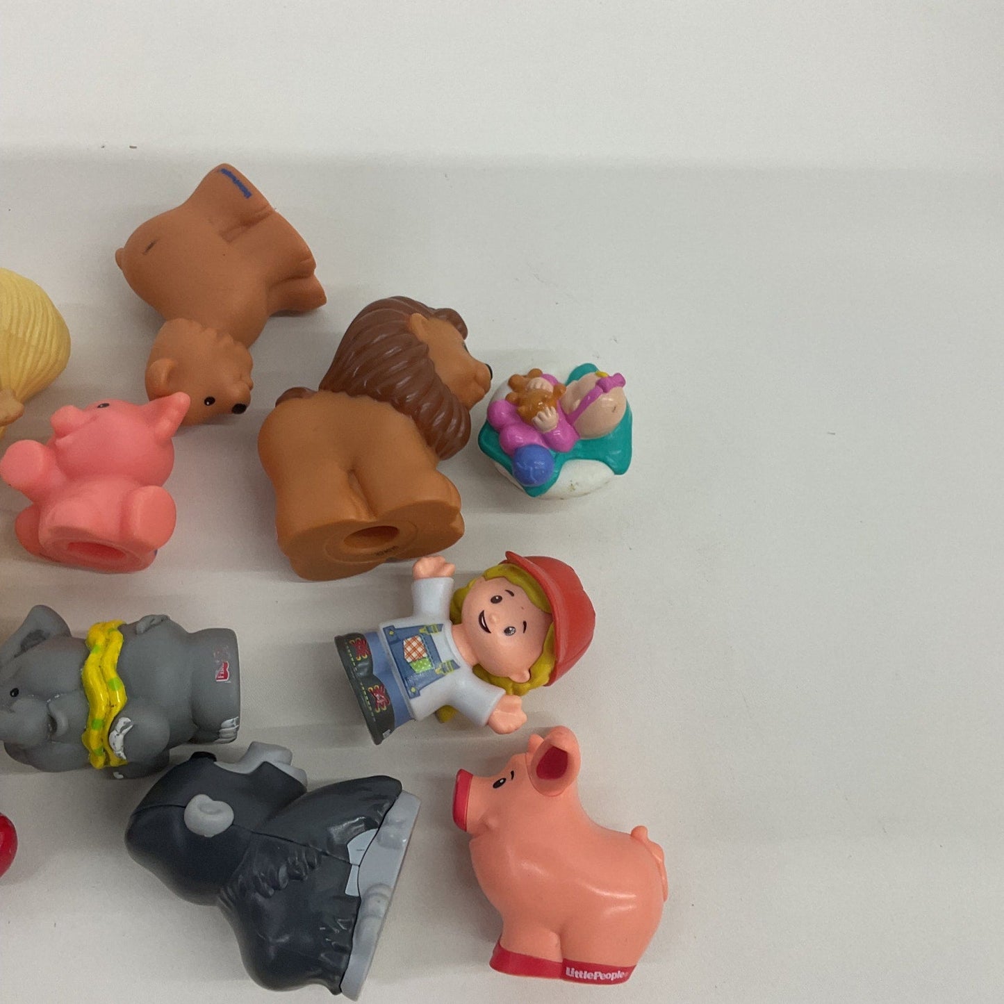 Preowned LOT 3+ lbs Little People Chunky Fisher Price Character Toy Figures - Warehouse Toys