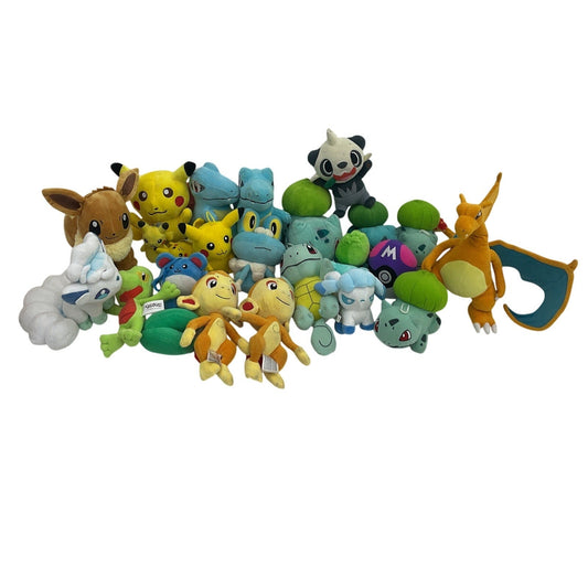 Preowned LOT 5+ lbs Pokemon Stuffed Animals Mixed Characters Charizard Eevee - Warehouse Toys