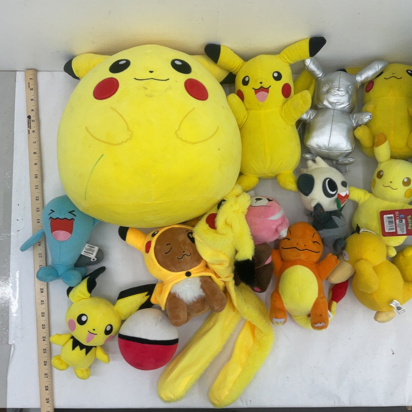 Preowned LOT 9 lbs Pokemon Stuffed Animals Mixed Characters Pikachu Sobble - Warehouse Toys