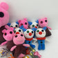 Preowned LOT Georgie Penny & Others Piggy Character Plush Dolls Toys Figures 5lb - Warehouse Toys