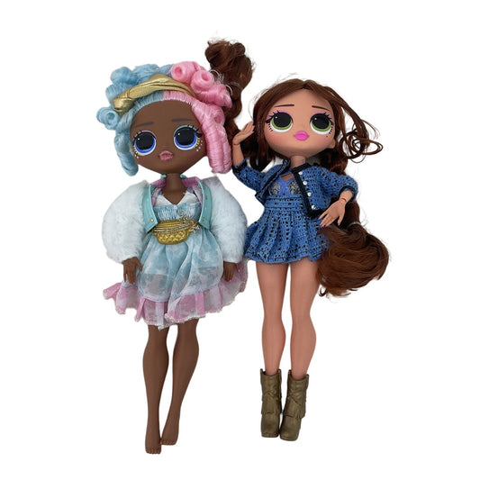 Preowned LOT MGA LOL OMG SURPRISE Sistas Play Fashion Dolls - Warehouse Toys