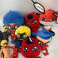 Preowned LOT Miraculous Ladybug Mixed Character Soft Plush Toys & Figures - Warehouse Toys