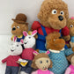 Preowned LOT Mixed Berenstain Bears & Arthur Read Plush Dolls D.W. Buster - Warehouse Toys