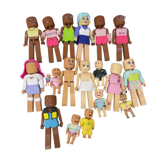 Preowned LOT MY Avastars Avatar Fashion Toy Figures People Humanoid Figurines - Warehouse Toys