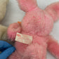 Preowned LOT Russ Berrie Others Rubber Faced Bunny Bear Thumb Sucking Dolls VTG - Warehouse Toys