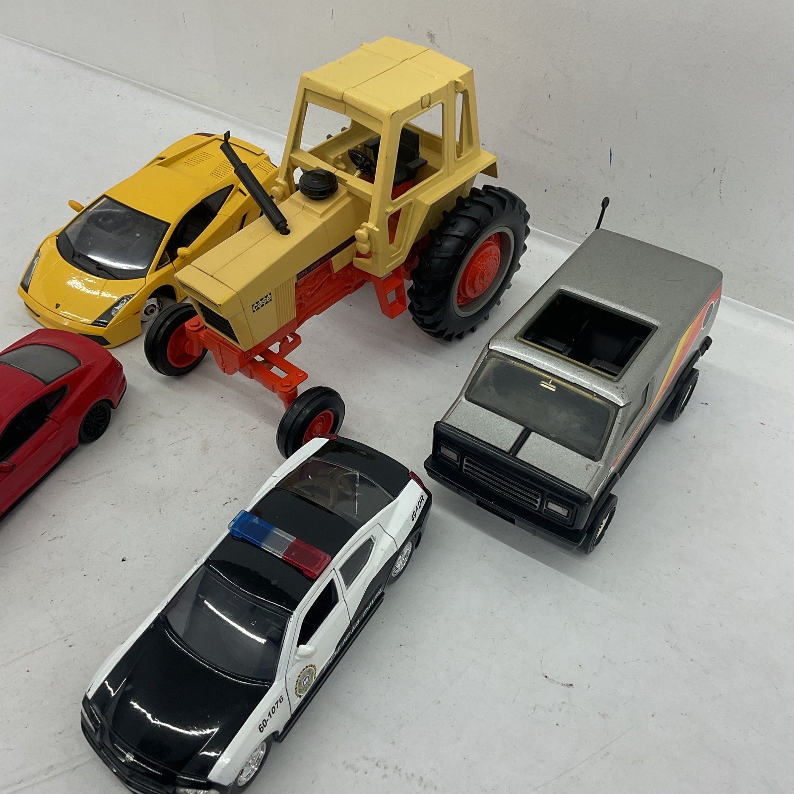 Preowned Maisto & Others Diecast Toy Sport Cars Vehicles LOT 10 lbs Toys Tractor - Warehouse Toys