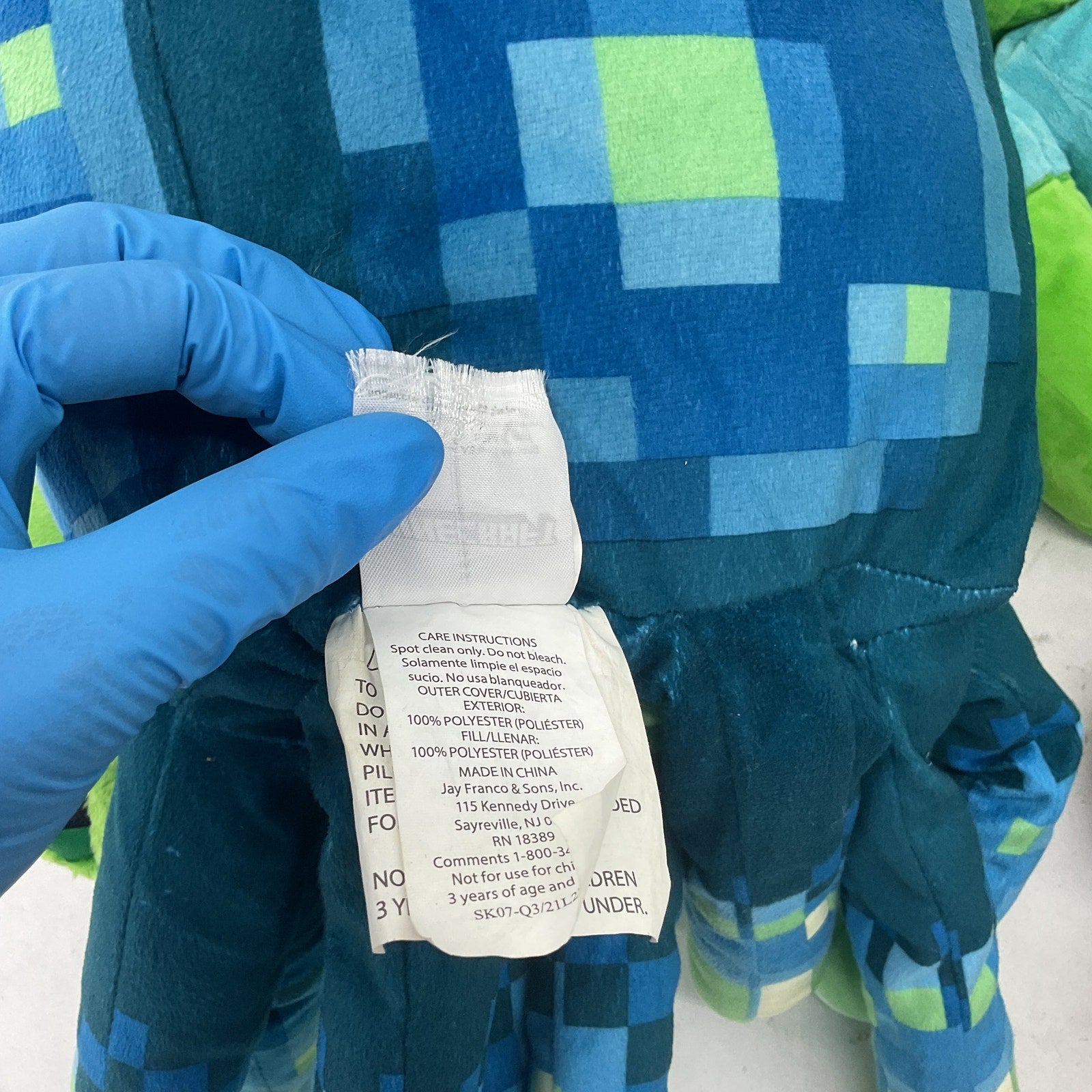 Preowned Mixed Characters LOT 13 lbs Minecraft Plush Dolls Stuffed Animals Toys - Warehouse Toys