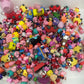 Preowned Mixed LOT 10 lbs Peppa Pig Toy Figures Figurines Cake Toppers Vehicles - Warehouse Toys