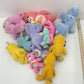 Preowned Mixed LOT 11 lbs Care Bears Character Plush Dolls Toys Stuffed Animals - Warehouse Toys