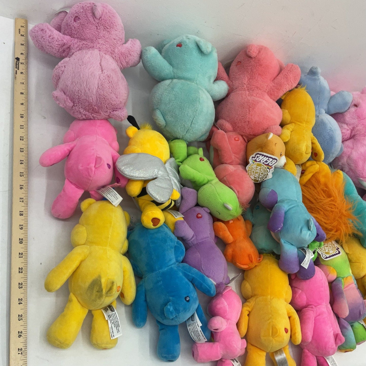 Preowned Mixed LOT 11 lbs Care Bears Character Plush Dolls Toys Stuffed Animals - Warehouse Toys