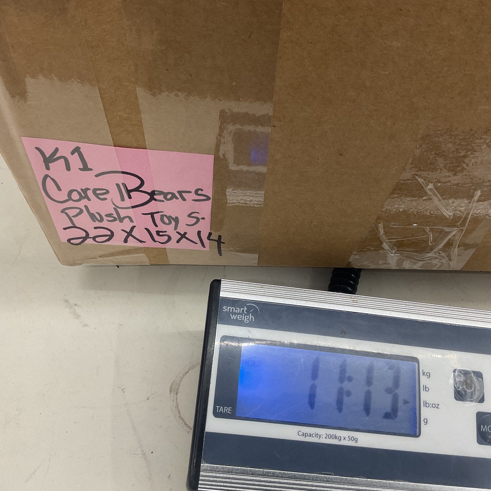 Preowned Mixed LOT 11 lbs Care Bears Character Plush Dolls Toys Stuffed Animals - Warehouse Toys