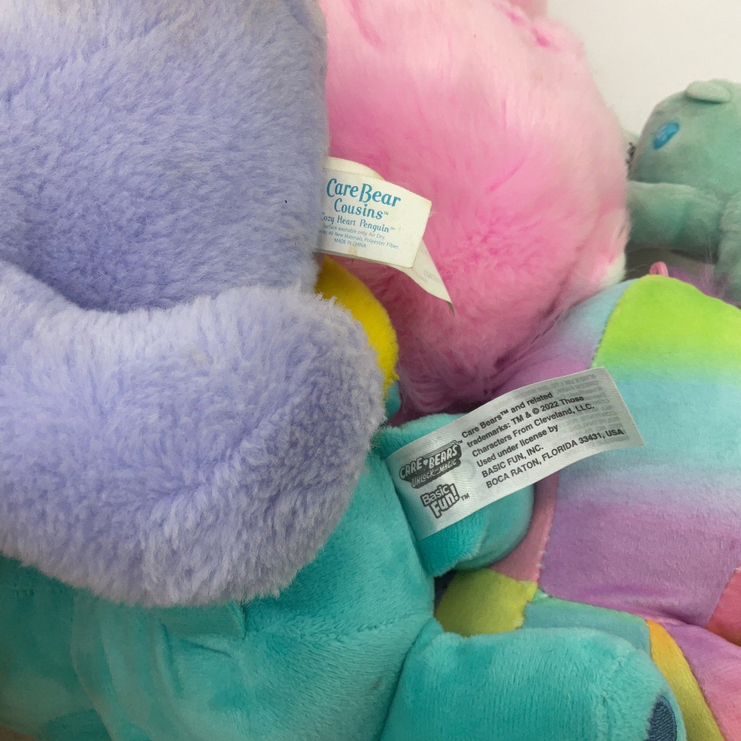 Preowned Mixed LOT 11 lbs Care Bears Character Plush Dolls Toys Stuffed Animals - Warehouse Toys