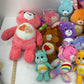 Preowned Mixed LOT 12 lbs Care Bears Plush Dolls Stuffed Animals Funshine Pink - Warehouse Toys