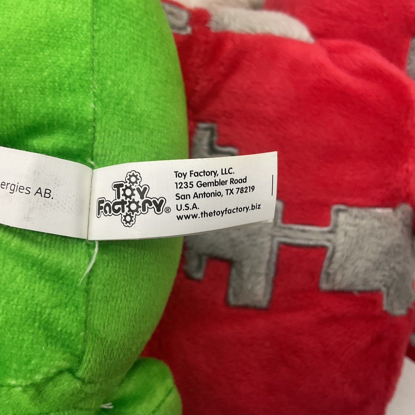 Preowned Mixed LOT 12 lbs Minecraft Plush Dolls Stuffed Toys Creeper Animals - Warehouse Toys