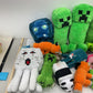 Preowned Mixed LOT 12 lbs Minecraft Plush Dolls Stuffed Toys Creeper Animals - Warehouse Toys
