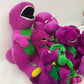 Preowned Mixed LOT 13 lbs Barney & Friends Plush Dolls Baby Bop Purple Dinosaur - Warehouse Toys