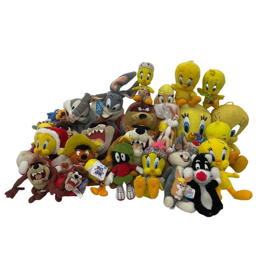 Preowned Mixed LOT 15 lbs Stuffed Animals Looney Tunes Character Plush Dolls - Warehouse Toys