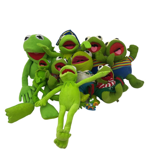 Preowned Mixed LOT 4 lbs The Muppets Muppet Babies Kermit the Frog Plush Dolls - Warehouse Toys