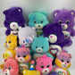 Preowned Mixed LOT 5 lbs Care Bears Character Plush Dolls Stuffed RARE SHARE CUB - Warehouse Toys