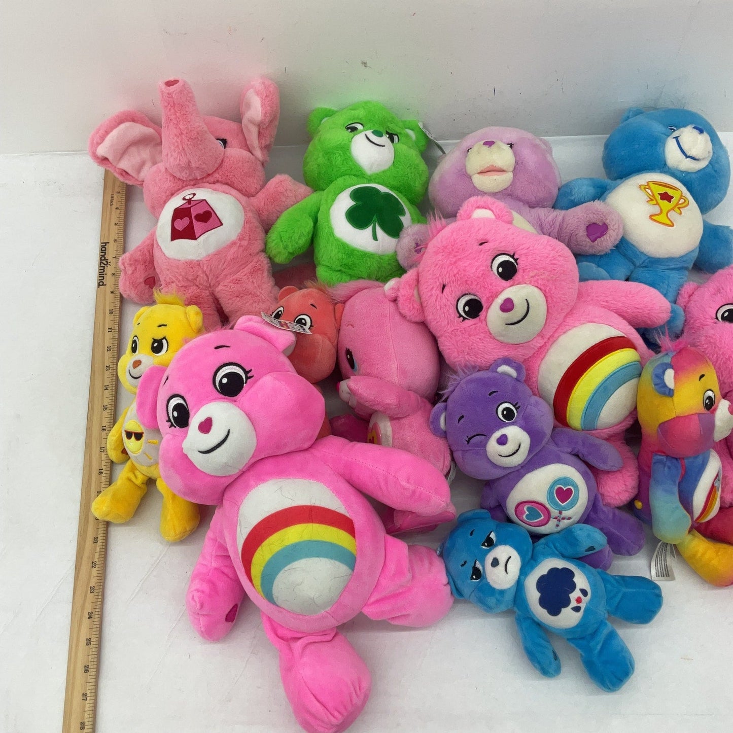 Preowned Mixed Plush Dolls LOT 12 lbs Care Bears Stuffed Animals Characters - Warehouse Toys