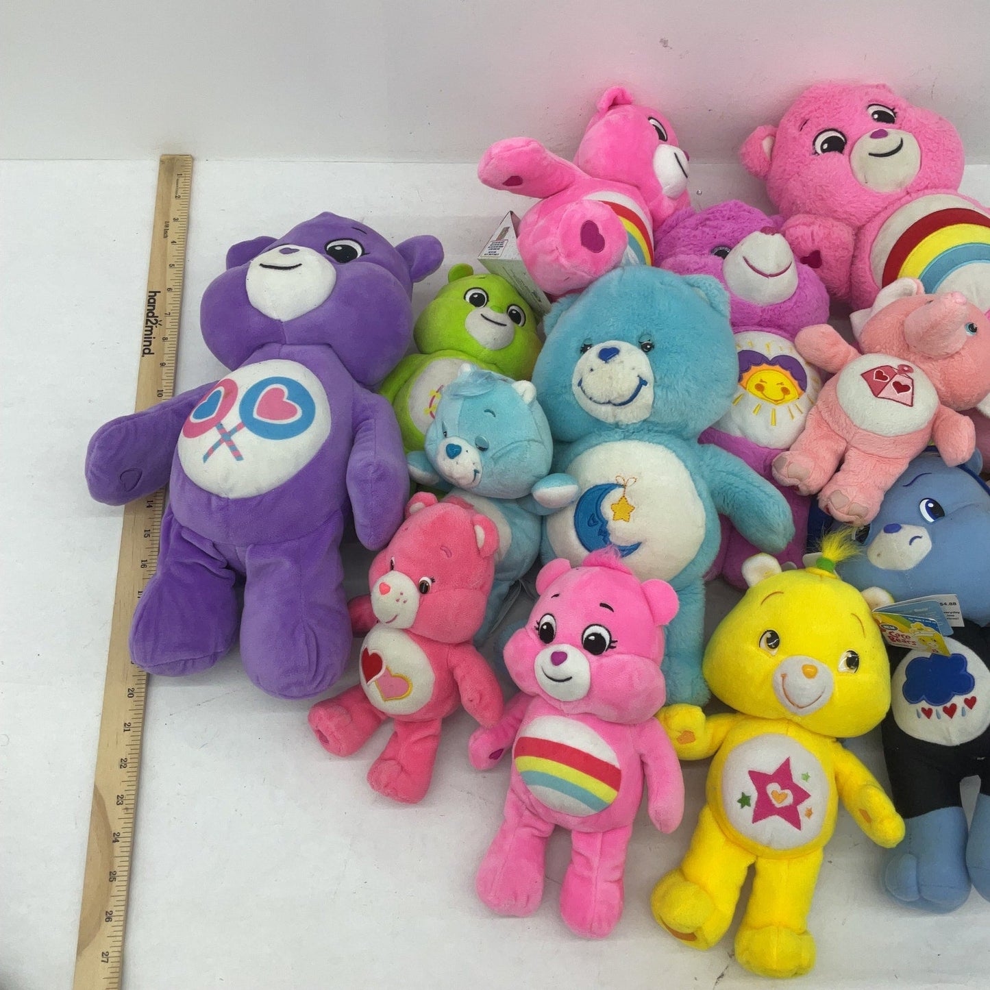 Preowned Mixed Stuffed Animals LOT 12 lbs Care Bears Colorful Teddy Plush Dolls - Warehouse Toys