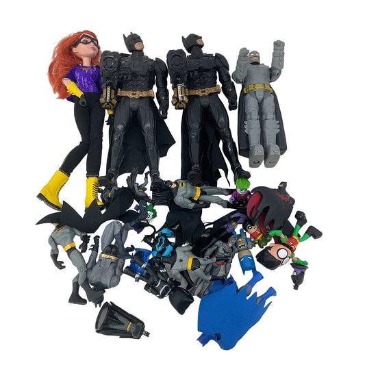 Preowned Multicolor Batman Action Figure Collection Mixed Loose LOT - Warehouse Toys