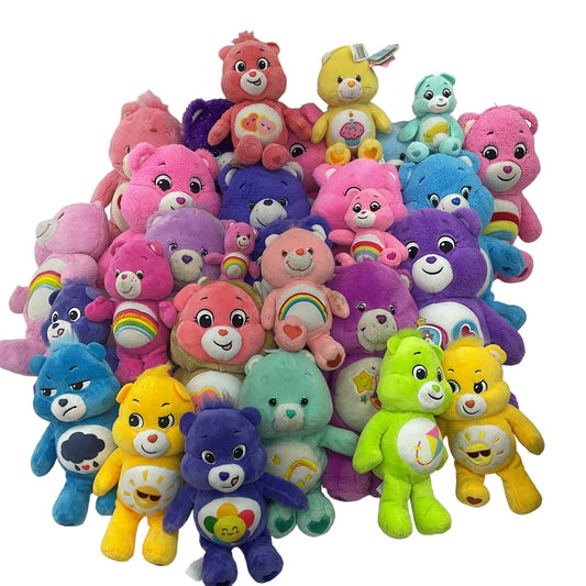 Preowned Multicolor Care Bears Stuffed Animals 14 lbs LOT Grumpy Funshine Mixed - Warehouse Toys