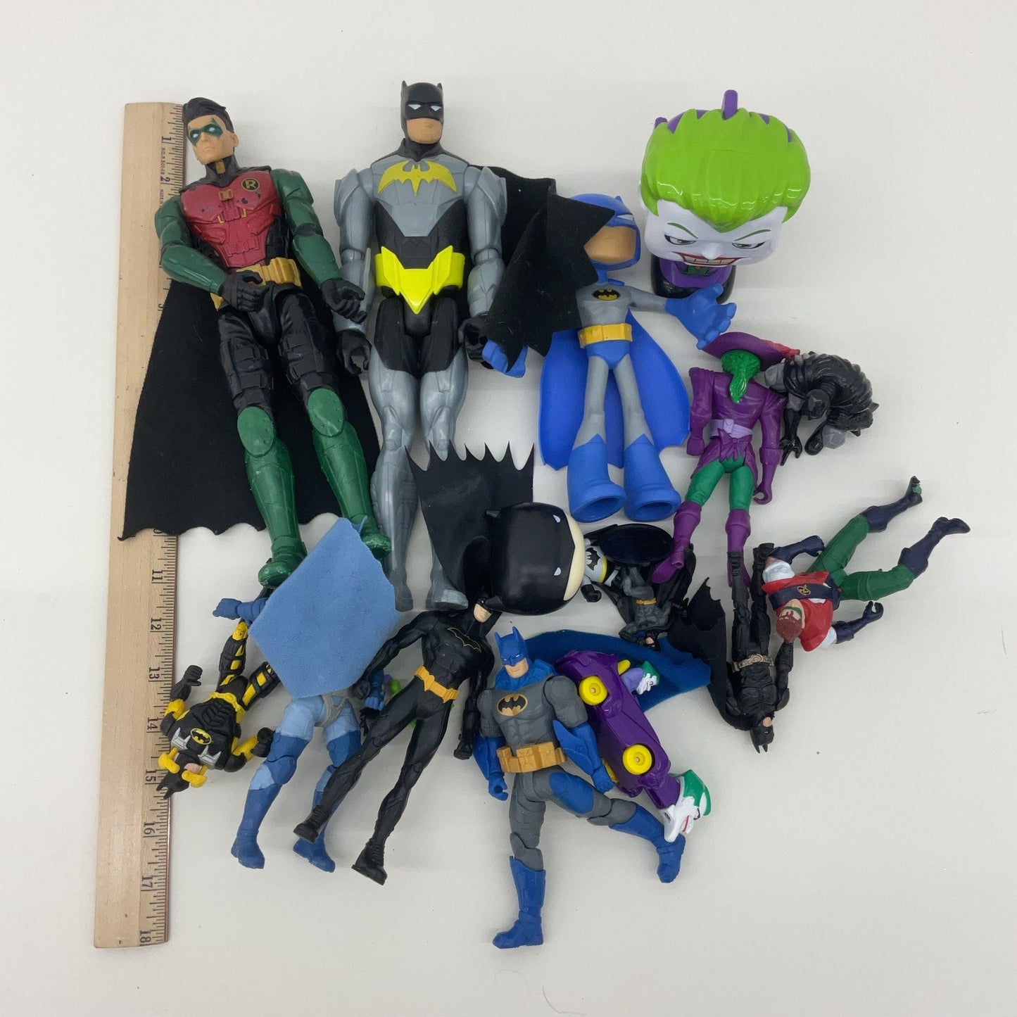 Preowned Multicolor DC Comics Action Figure Collection Batman Joker Toys - Warehouse Toys