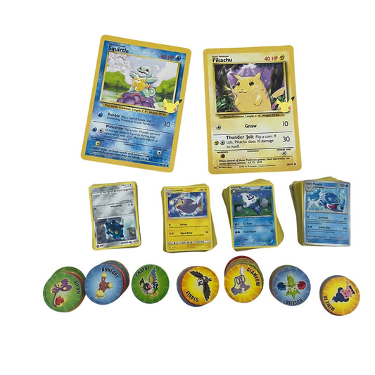 Preowned Multicolor Pokemon TCG Mixed Card Lot Pogs Tokens Mixed Random - Warehouse Toys