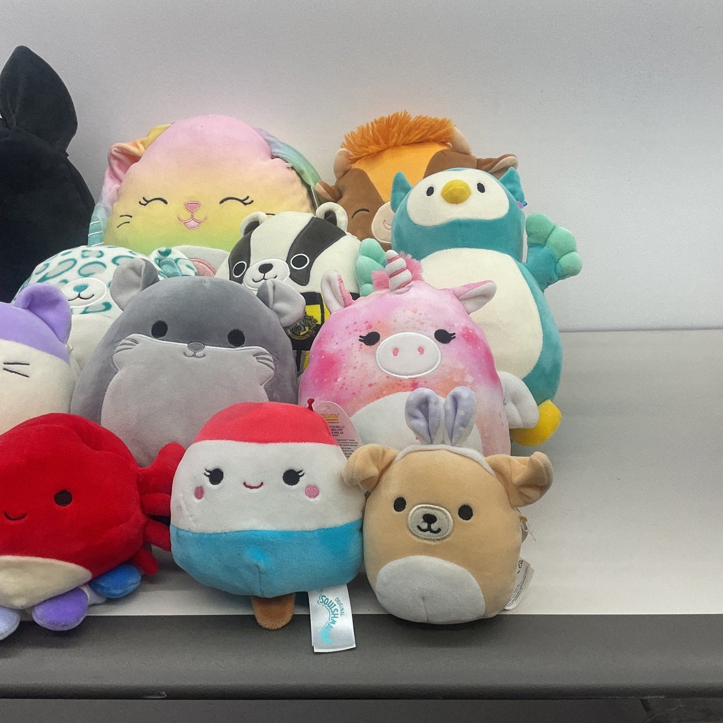 Preowned Multicolor Squishmallows Stuffed Animal Plush Toy Wholesale Lot - Warehouse Toys