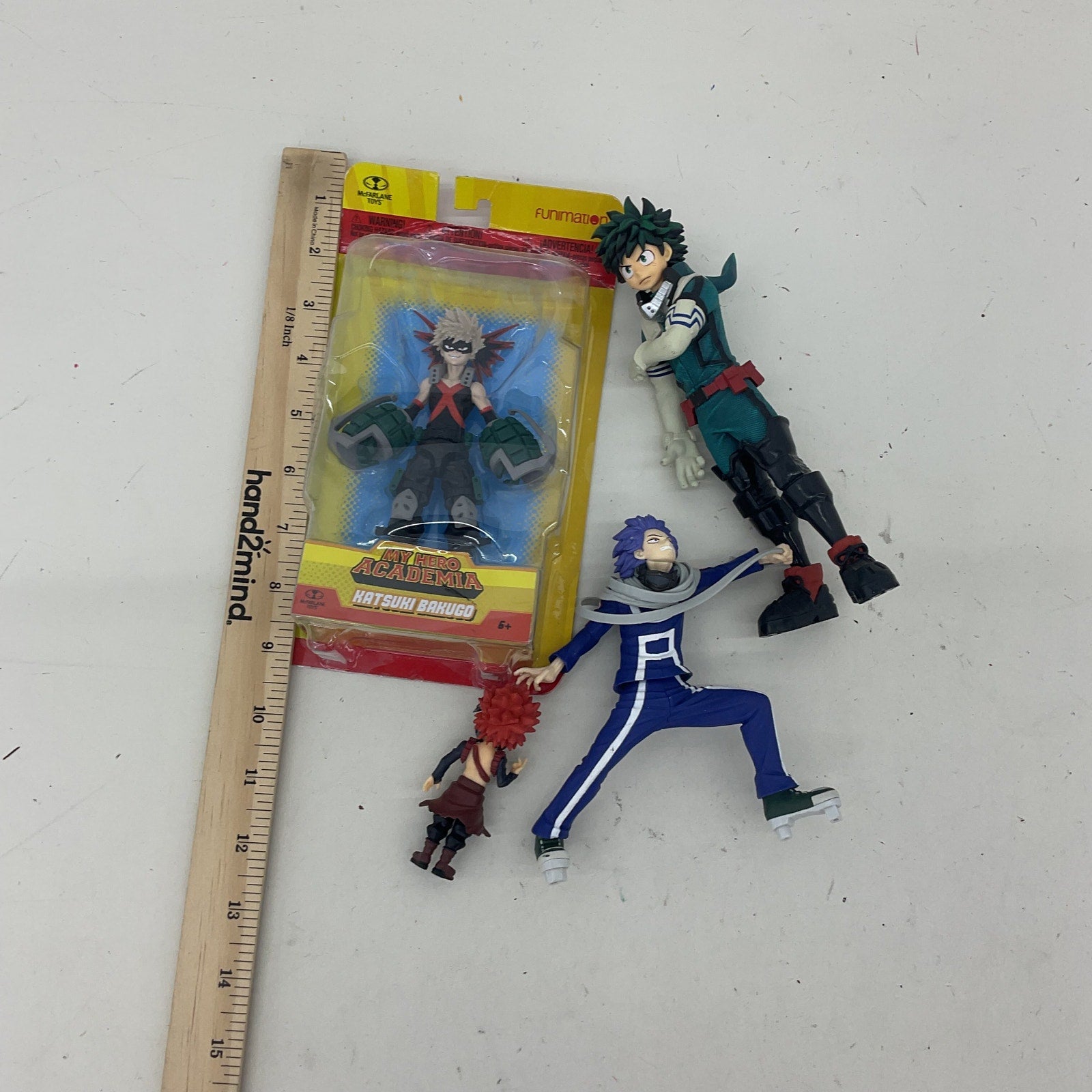 Preowned My Hero Academia & Others Anime Character Action Figures LOT Mixed - Warehouse Toys