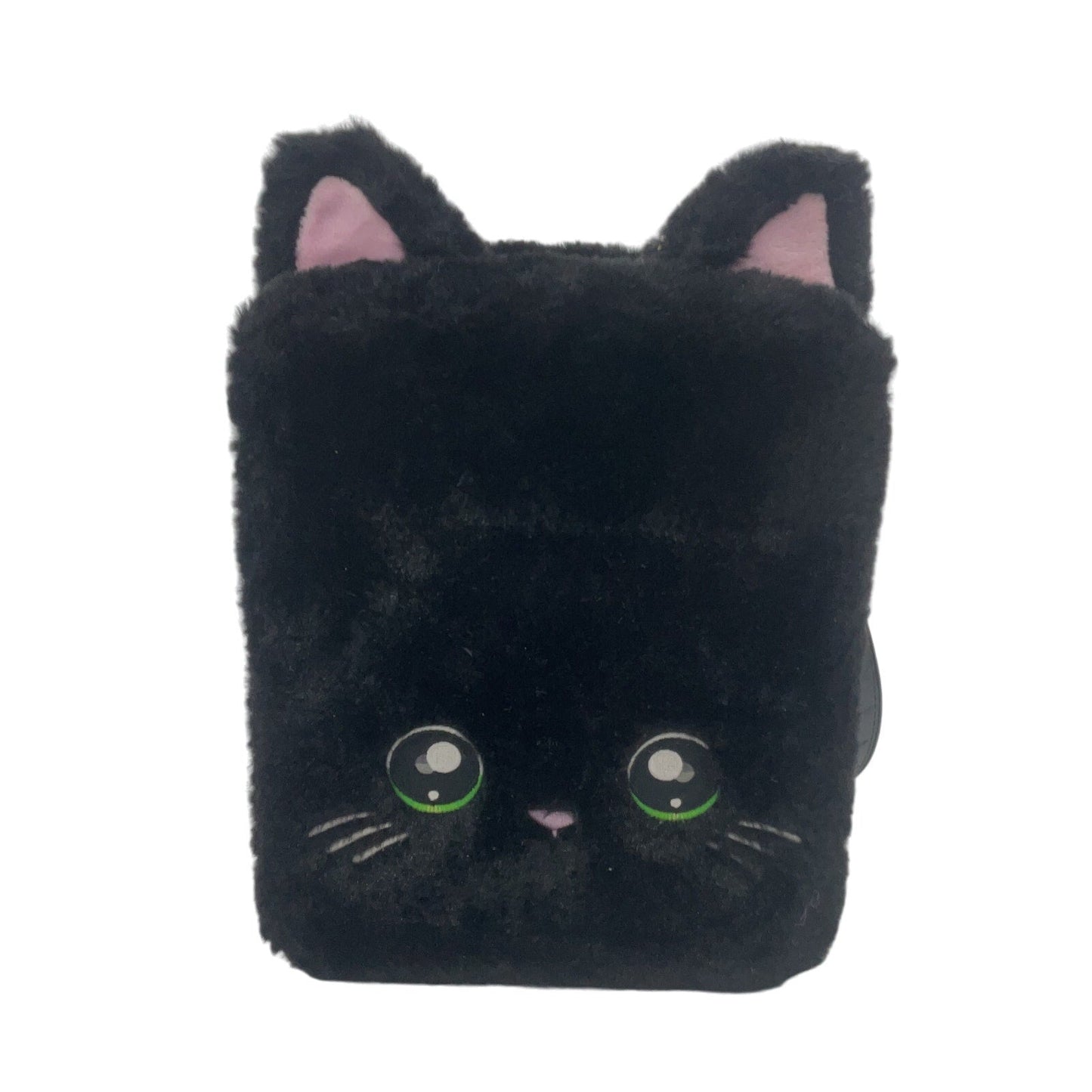 Preowned Na! Na! Na! Surprise Black Kitty Backpack w/ Doll Playset Case CUTE - Warehouse Toys