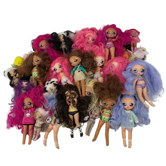 Preowned Na! Na! Na! Surprise & Others Fashion Dolls Toys Figures LOT 20 lbs - Warehouse Toys