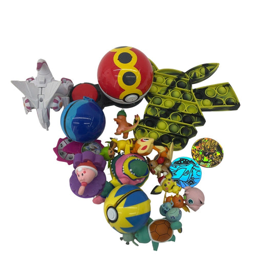 Preowned Nintendo Pokemon Character Poke Balls Toys Accessories Loose Mix - Warehouse Toys