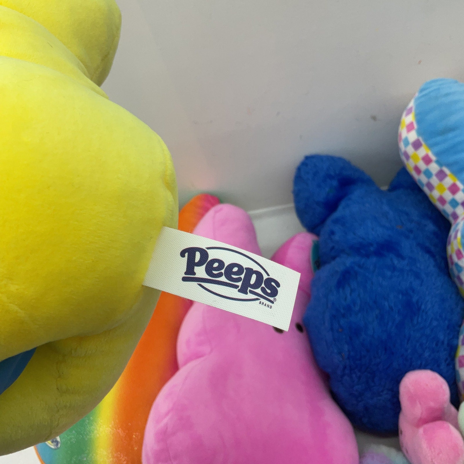 Preowned Peeps Multicolor Stuffed Animal Toys LOT 13 lbs Easter Mascots Bunny - Warehouse Toys