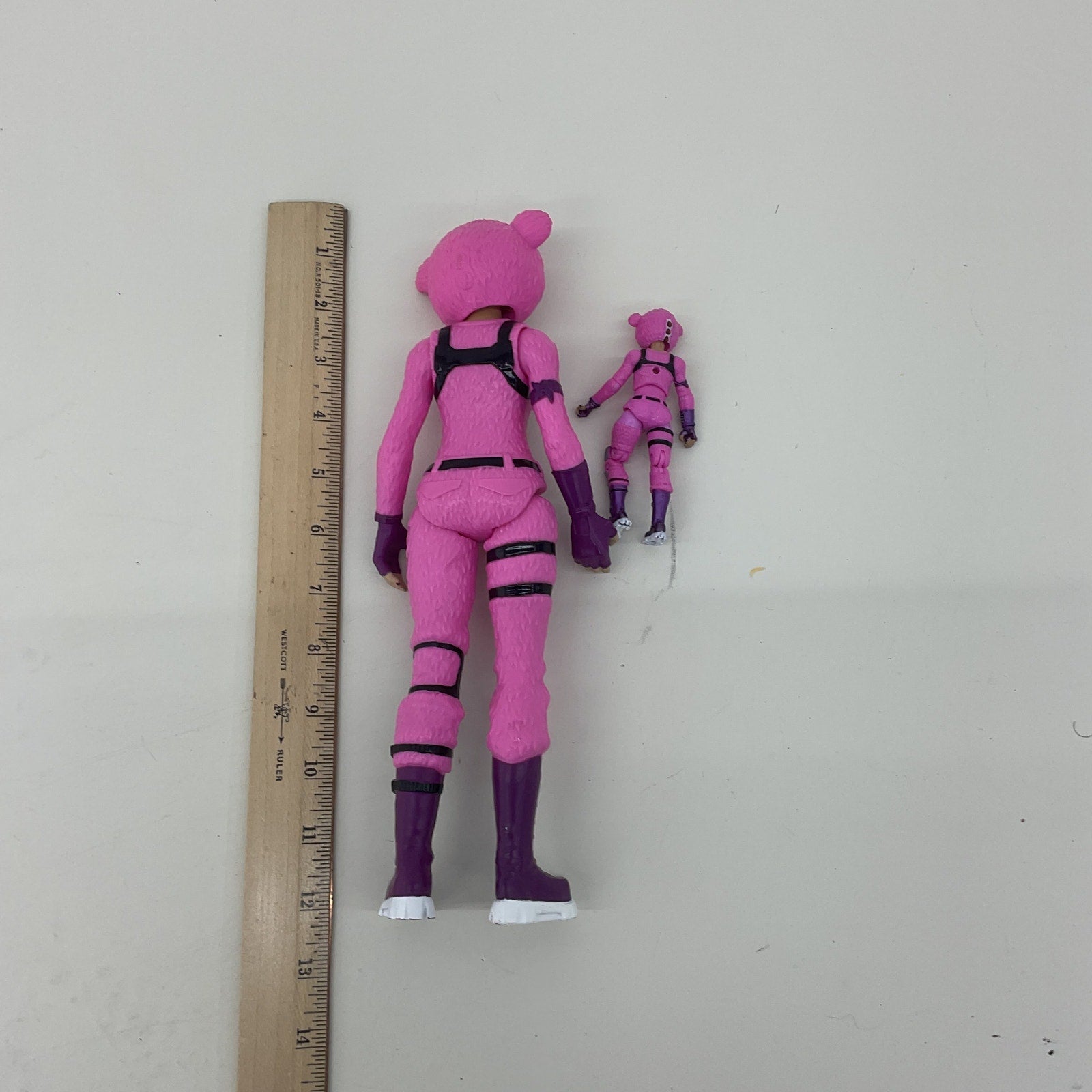 Preowned Pink Fortnite Action Figures Pink Bear Character - Warehouse Toys