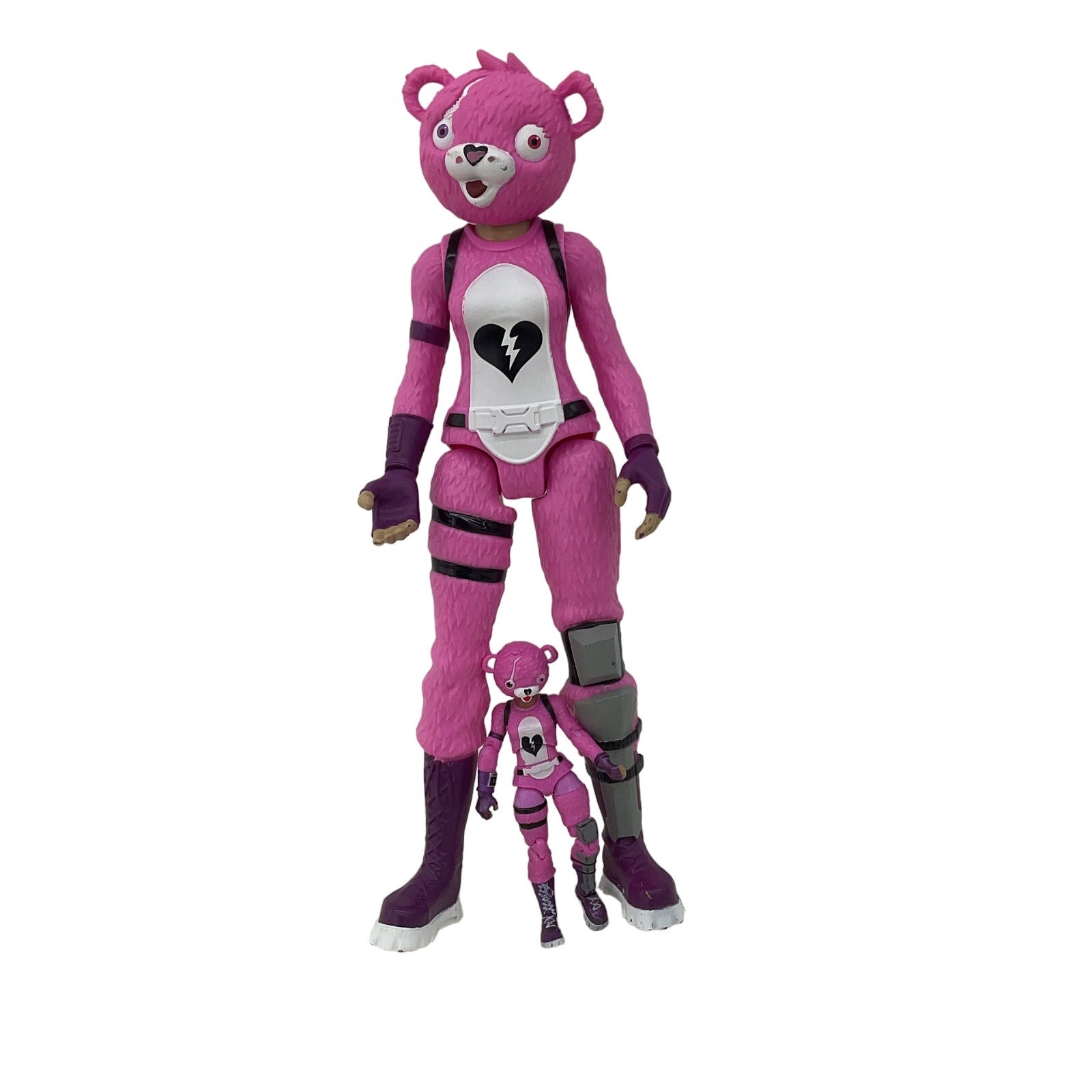 Preowned Pink Fortnite Action Figures Pink Bear Character - Warehouse Toys